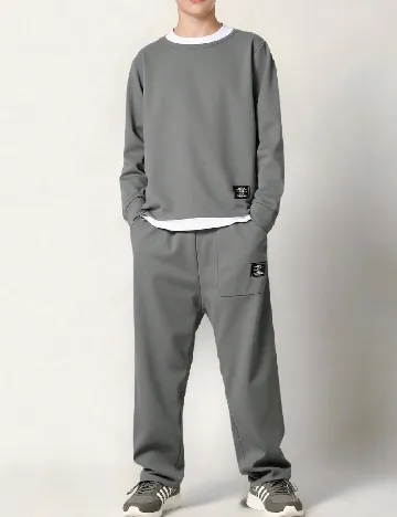 Compleu Shein Kids, gri