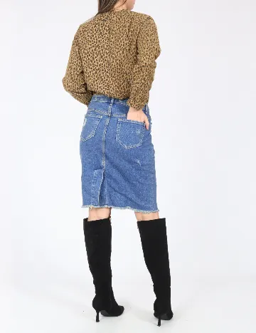 Fusta Zara, albastru