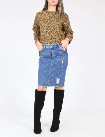 Fusta Zara, albastru