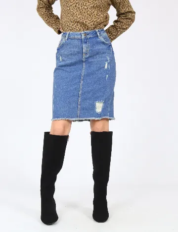 Fusta Zara, albastru