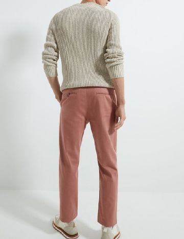 Pantaloni Zara, roz pudra