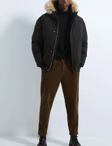 Pantaloni Zara, maro Maro