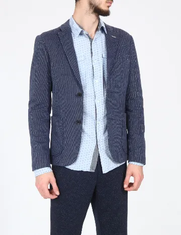 Sacou Zara, albastru