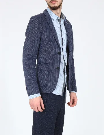 Sacou Zara, albastru