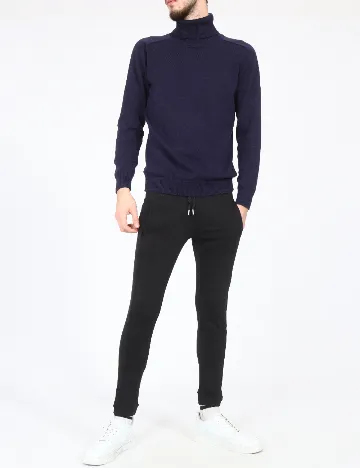 Pantaloni Pull&Bear, negru Negru