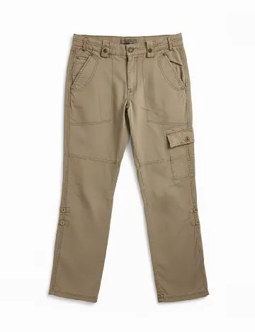 Pantaloni Zara, maro