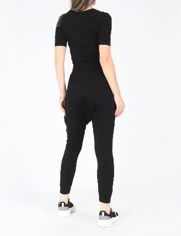 Pantaloni Pull&Bear, negru Negru