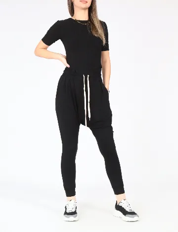 Pantaloni Pull&Bear, negru Negru