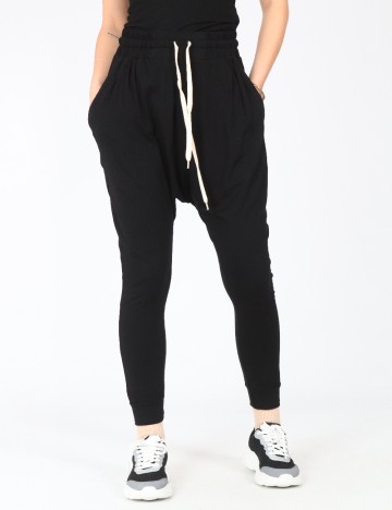 Pantaloni Pull&Bear, negru