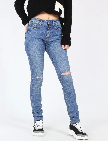 Blugi Pull&Bear, albastru