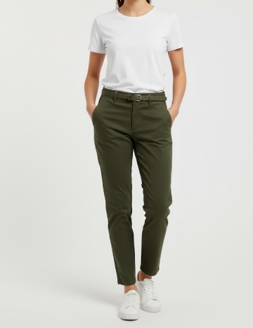 Pantaloni Pull&Bear, verde