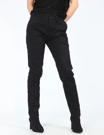 Pantaloni Pull&Bear, negru