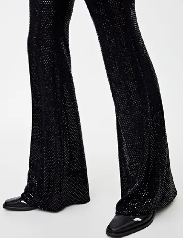 Pantaloni Pull&Bear, negru