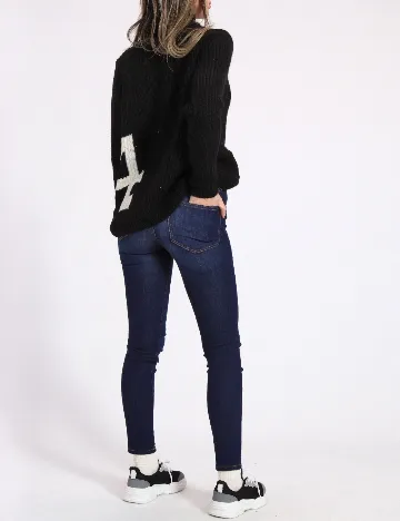 Blugi Zara, albastru Albastru