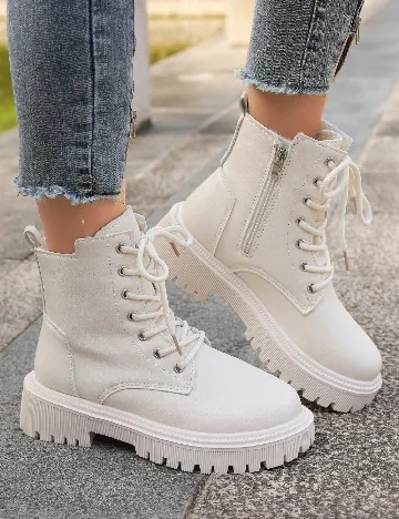 Ghete SHEIN, ecru