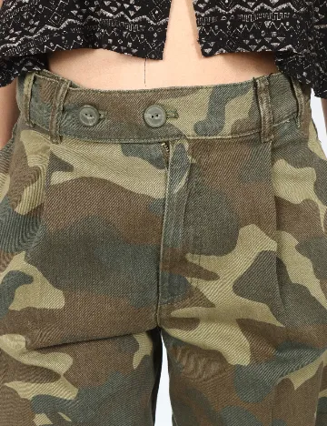 Pantaloni Zara, army