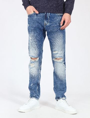 Blugi Zara, albastru