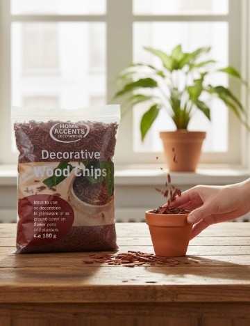 Aschii decorative din lemn Home Accents, rosu