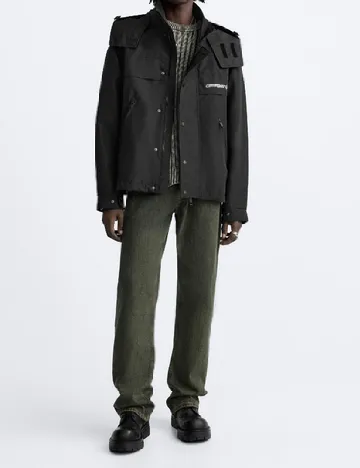 Geaca Zara, negru Negru