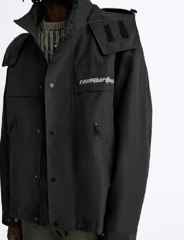 Geaca Zara, negru Negru