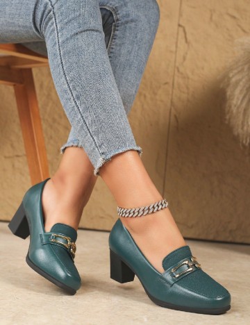 Pantofi SHEIN, verde