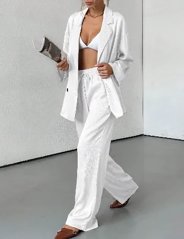 Compleu Aveloria, alb Alb