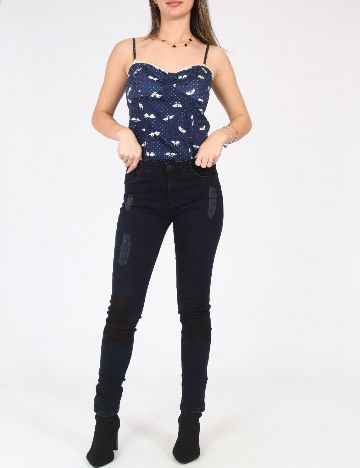 Blugi Zara, bleumarin inchis