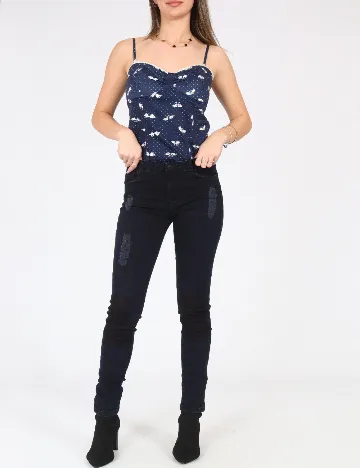 Blugi Zara, bleumarin inchis