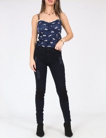 Blugi Zara, bleumarin inchis