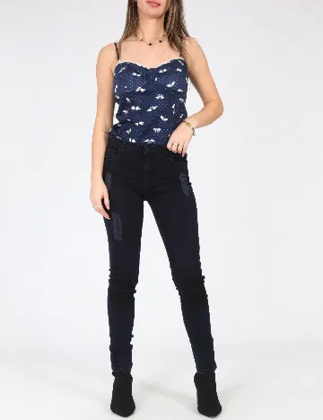 Blugi Zara, bleumarin inchis