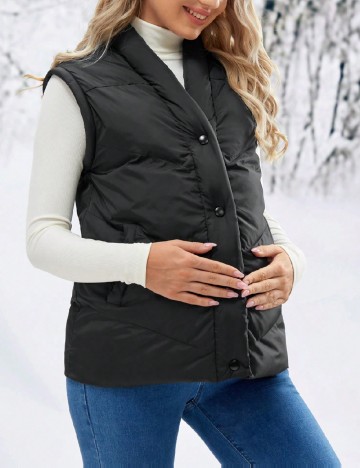 Vesta SHEIN Maternity, negru