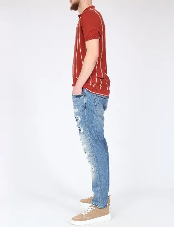 Blugi Zara, albastru