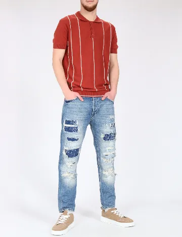 Blugi Zara, albastru