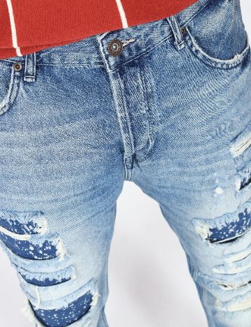 Blugi Zara, albastru