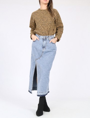 Fusta SHEIN, albastru