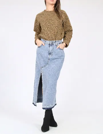 Fusta SHEIN, albastru