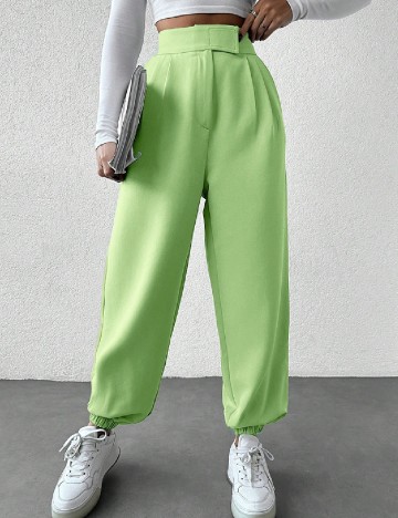 Pantaloni SHEIN, verde