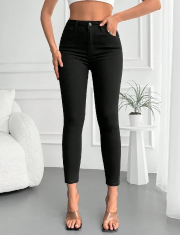 Pantaloni SHEIN, negru