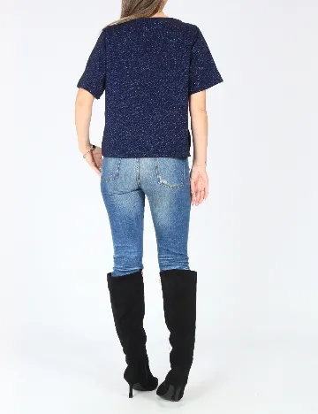 Bluza Oversize Zara, albastru