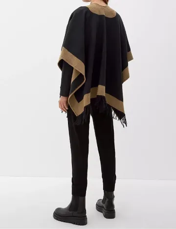 Poncho s.Oliver, negru/maro Negru