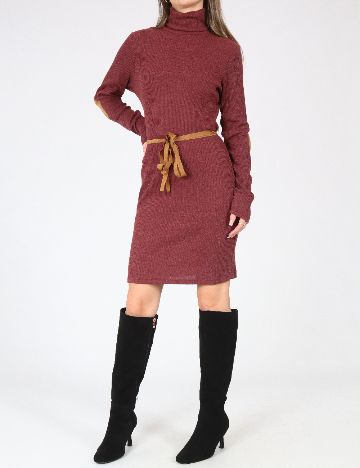 Rochie medie Zara, visiniu