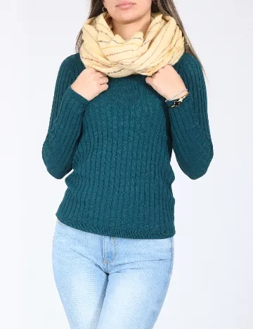 Esarfa circulara s.Oliver, galben