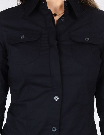 Camasa Zara, bleumarin