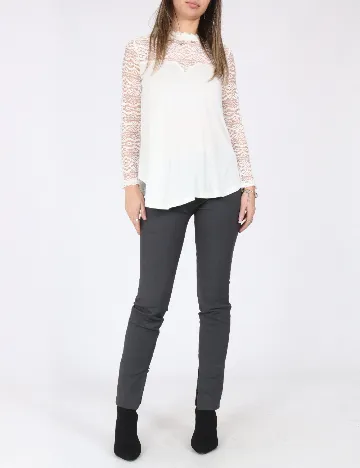 Bluza Bershka, alb