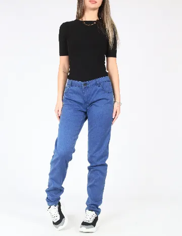 Blugi Zara, albastru Albastru