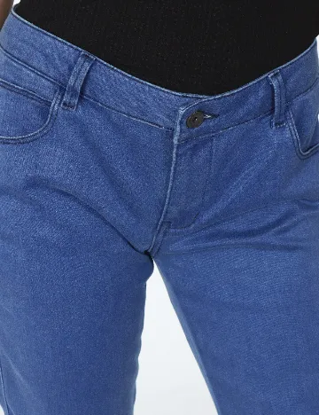 Blugi Zara, albastru Albastru