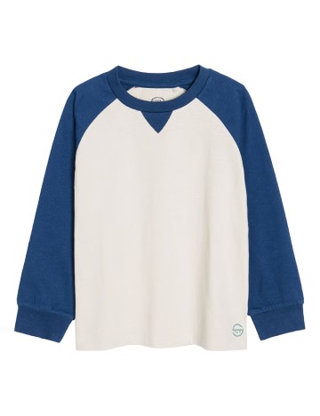 Bluza Cool Club, crem/albastru