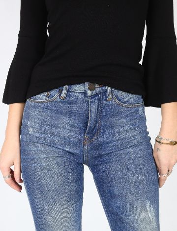 Blugi Zara, albastru