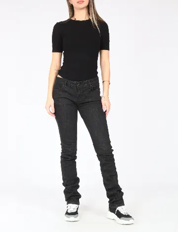 Blugi Zara, negru Negru