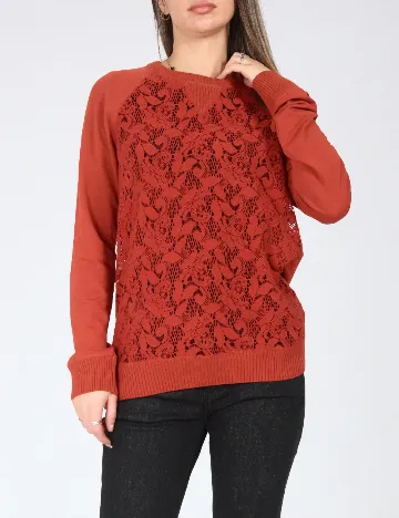 Bluza Zara, caramiziu Portocaliu